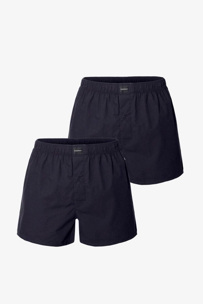 Boxer Shorts 2-Pack Dark Navy