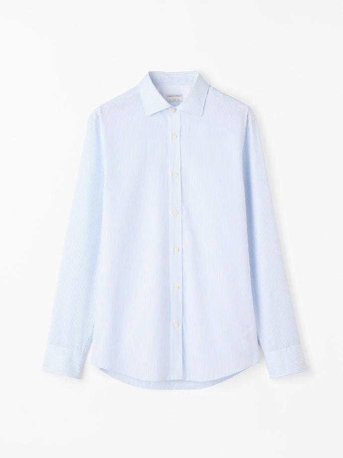 Adley C Shirt Blue Stripes