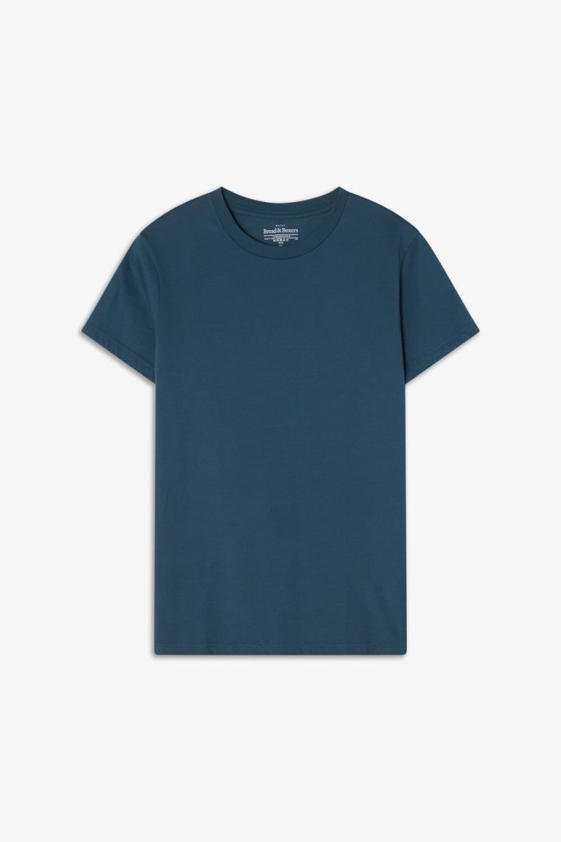 Crew Neck Regular Atlantic Blue