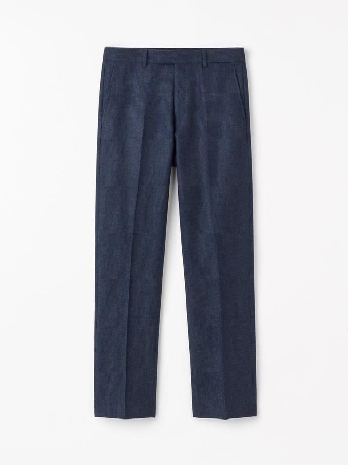 Tense Brushed Micro Wool Trousers Sea