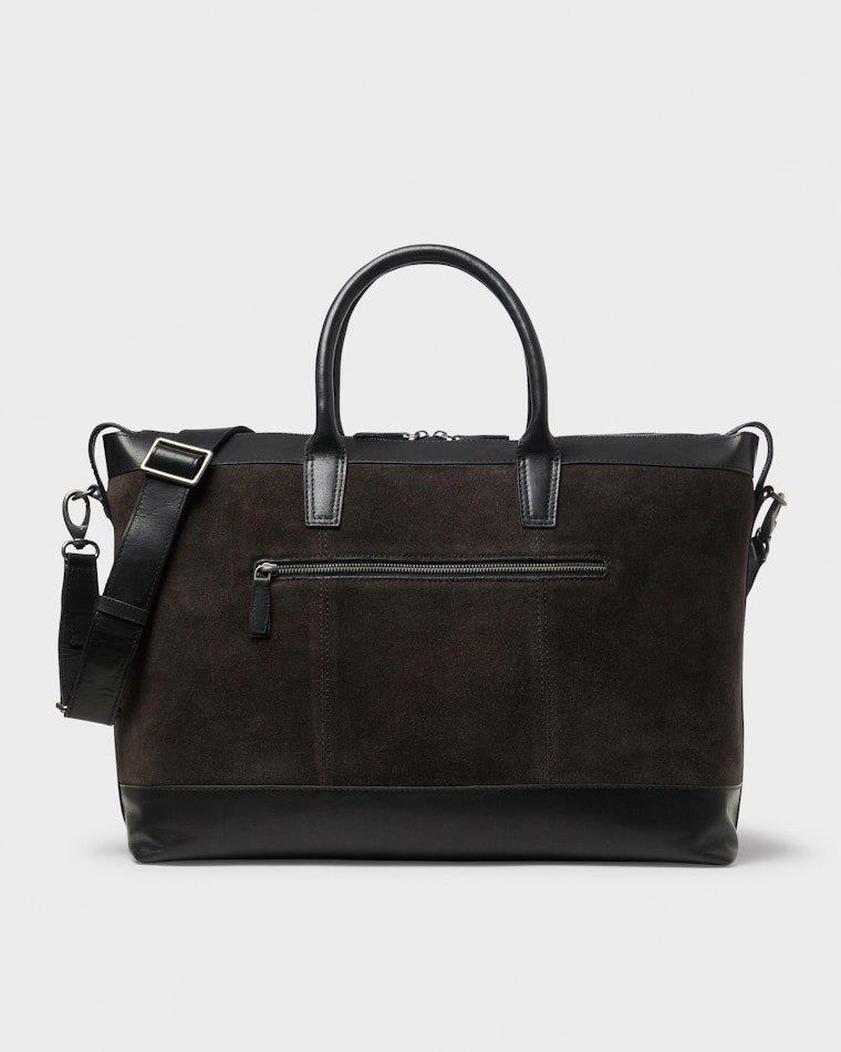 Hermanus Weekend Bag Dark Brown/Black