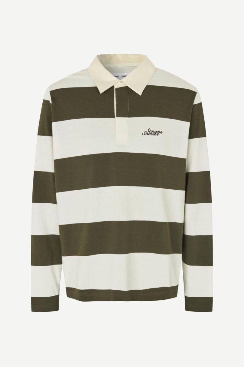 Sakevin x Polo LS 15512 Forest Night Stripes