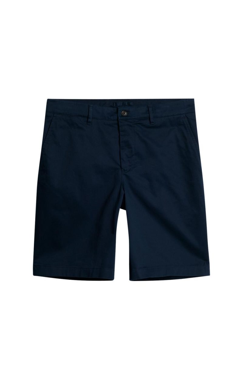 J.Lindeberg Shane Cloud Satin Shorts Navy