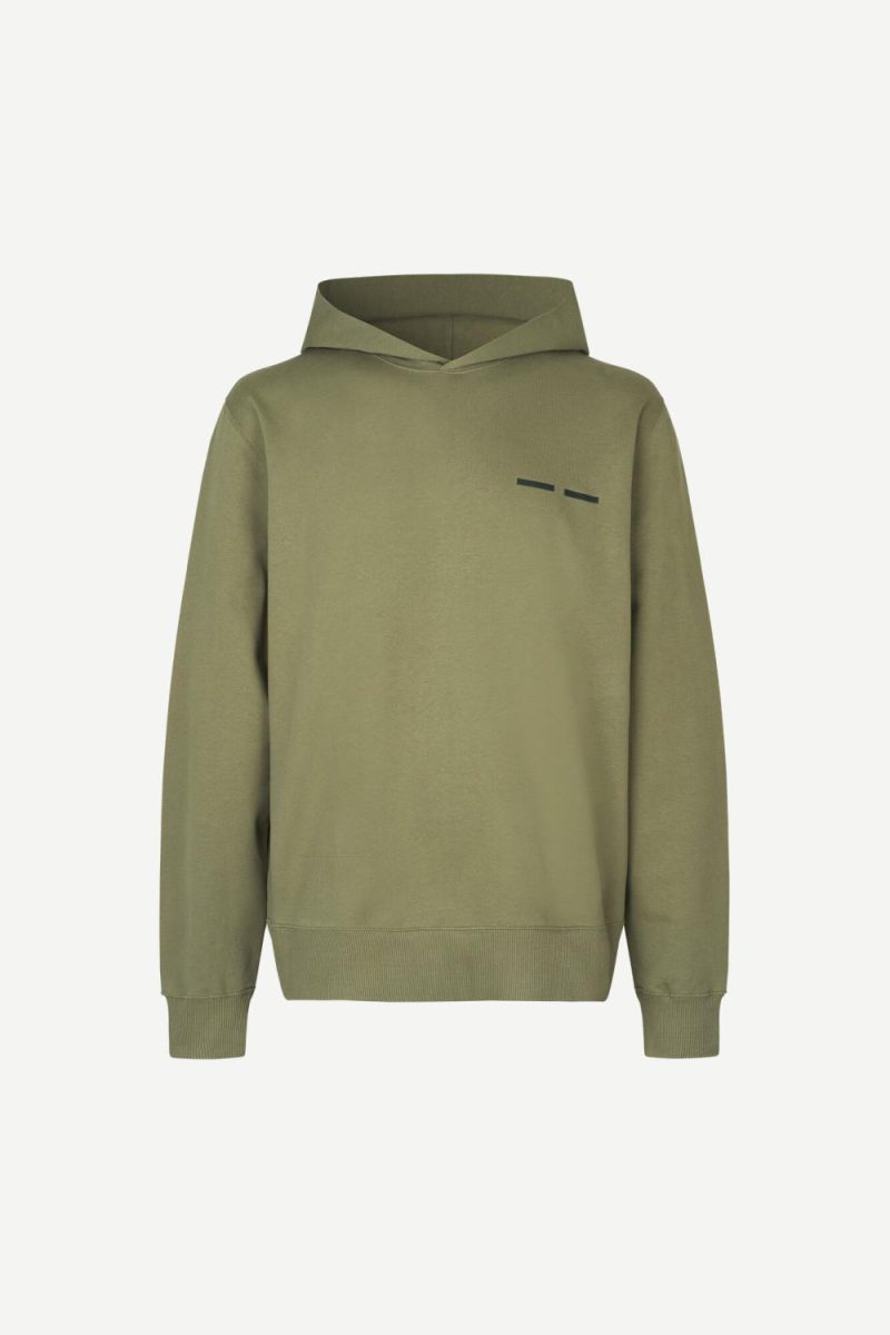 Samsøe Samsøe Toscan Hoodie 11414 Deep Lichen Green