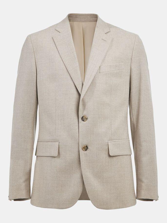 J.Lindeberg Hopper Flannel Blazer Oyster Brown