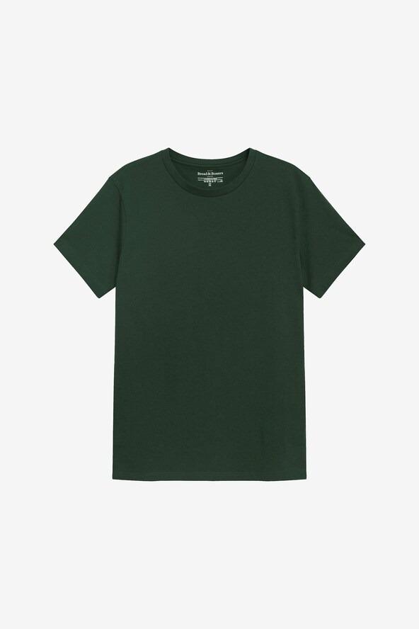 Bread & Boxers Regular Crew Neck Forest Green