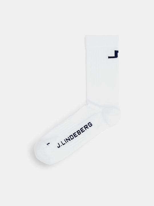 J.Lindeberg Golf Rolfi Sock White