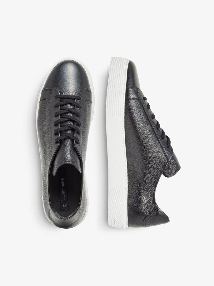 J.Lindeberg Signature Leather Sneaker