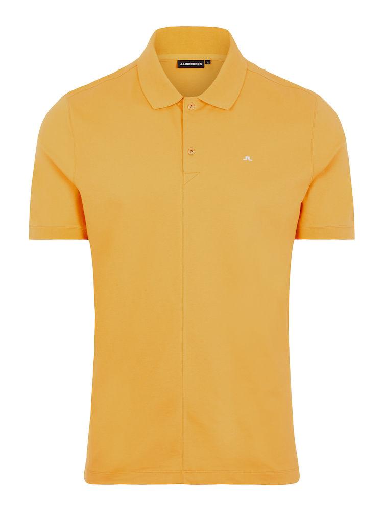 J.Lindeberg Rubi Slim Polo Shirt Golden Orange