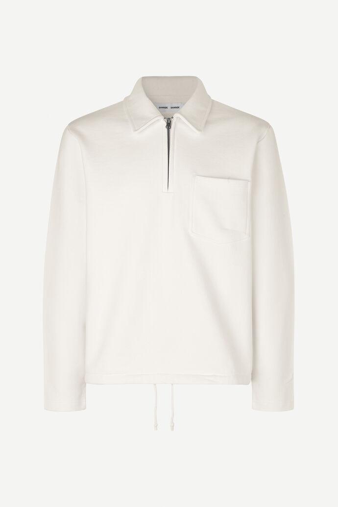 Samsøe Samsøe Jonathan Half Zip 11746 Clear Cream