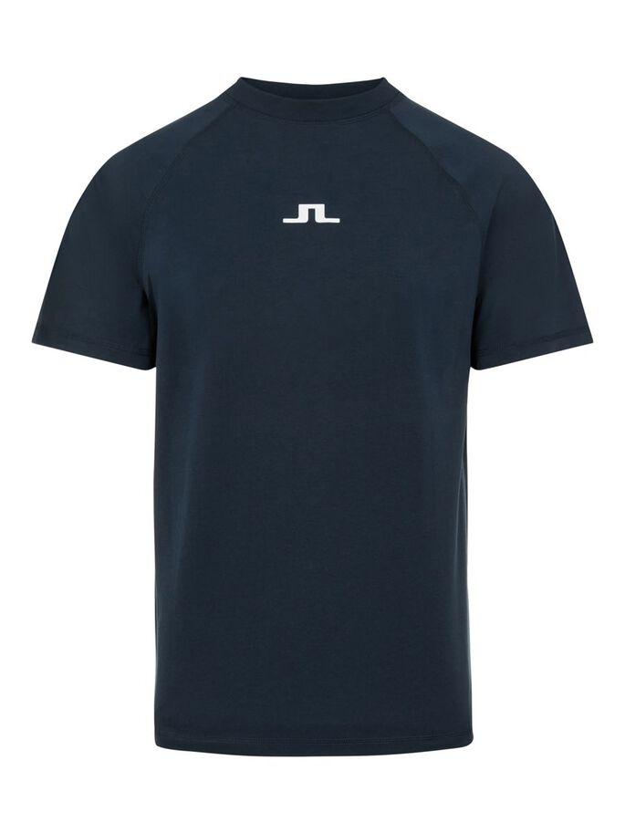 J.Lindeberg Davin Print T-Shirt JL Navy