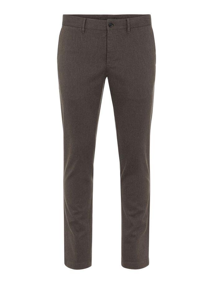 J.Lindeberg Chaze Flannel Twill Pants Umber Brown