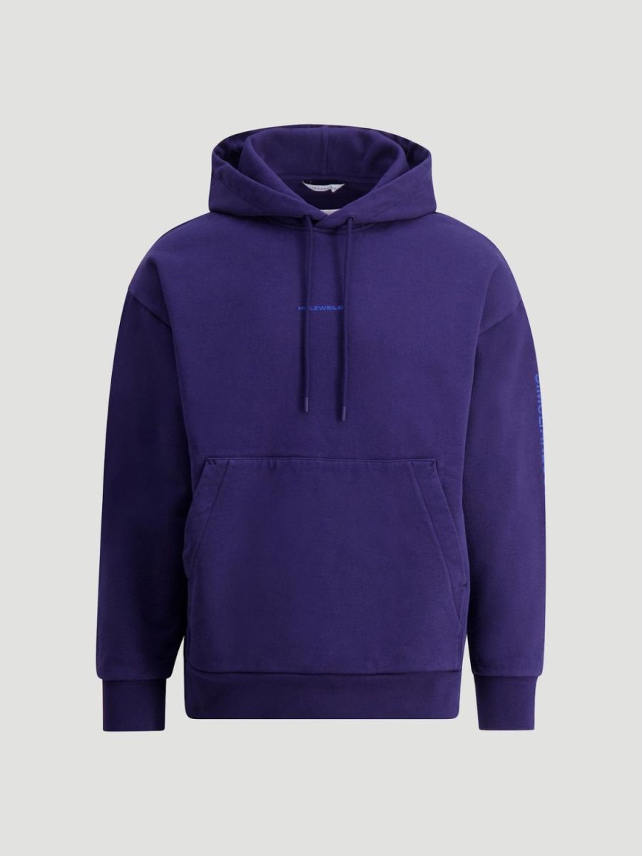 Holzweiler Petal Hoodie Dark Purple
