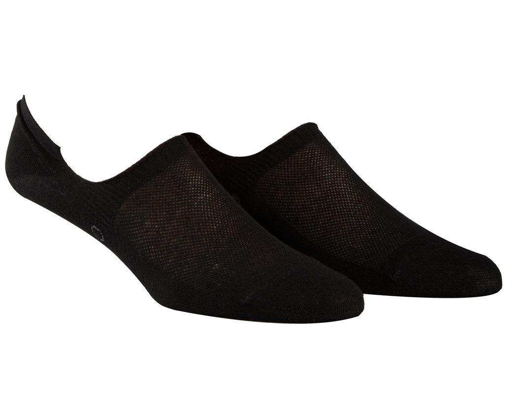 2-Pack Caleb No-Show Socks Black