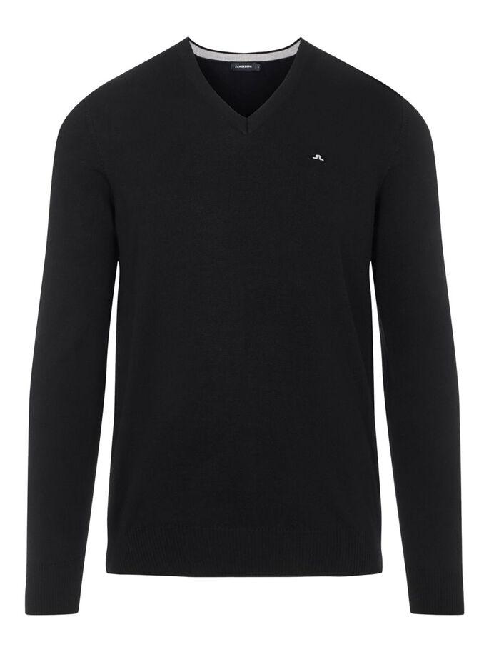 J.Lindeberg Lymann True Merino Black