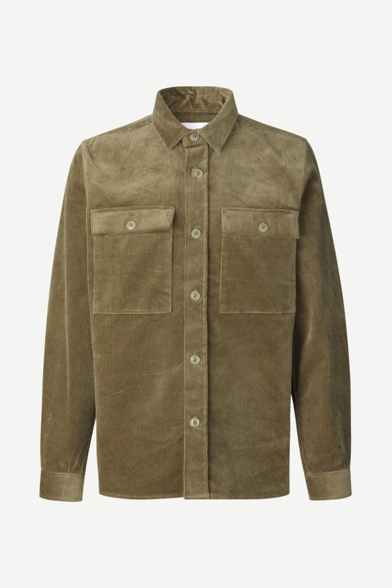 Samsøe Samsøe Waltones Overshirt 11046 Covert Green