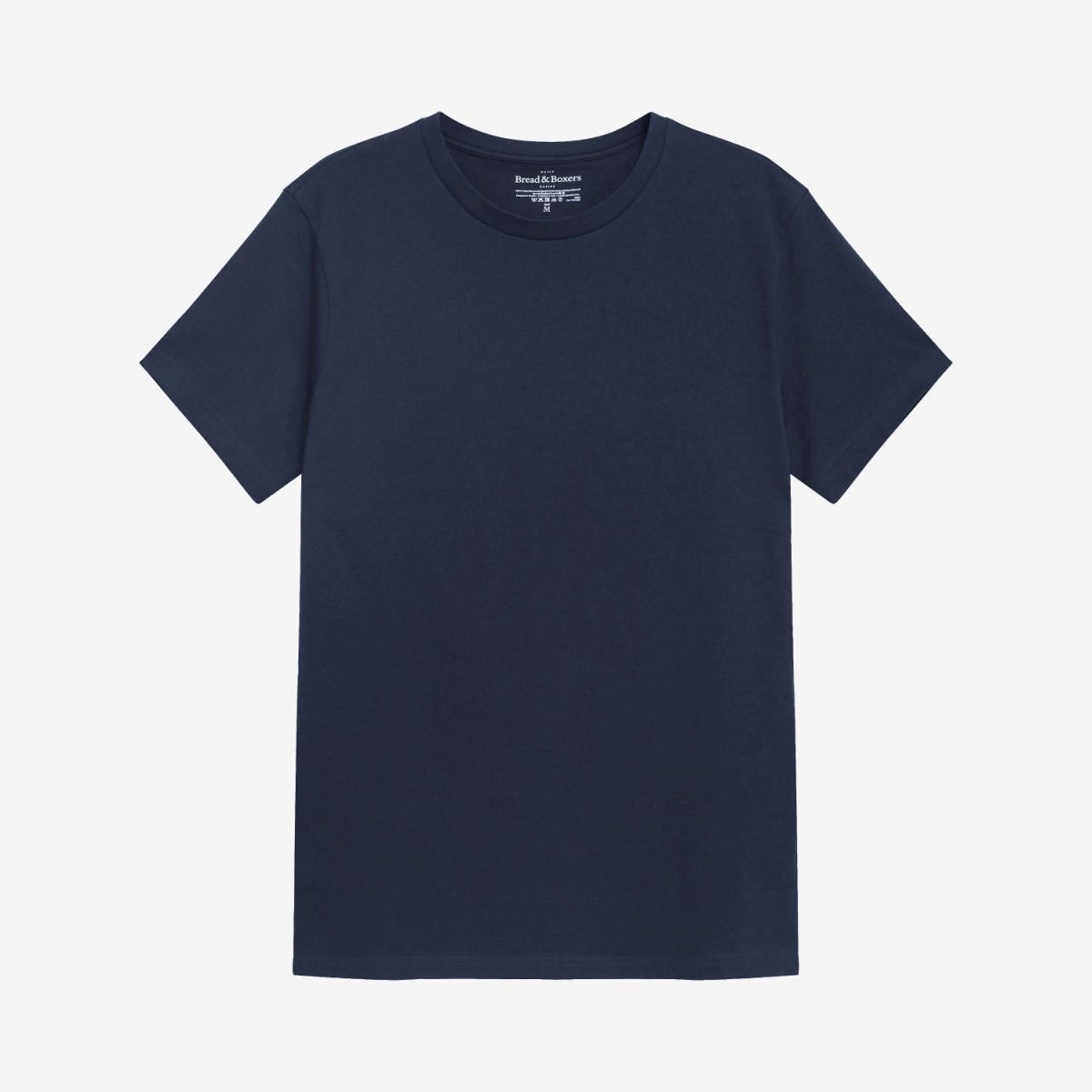 Bread & Boxers Crew Neck Regular Navy Blue