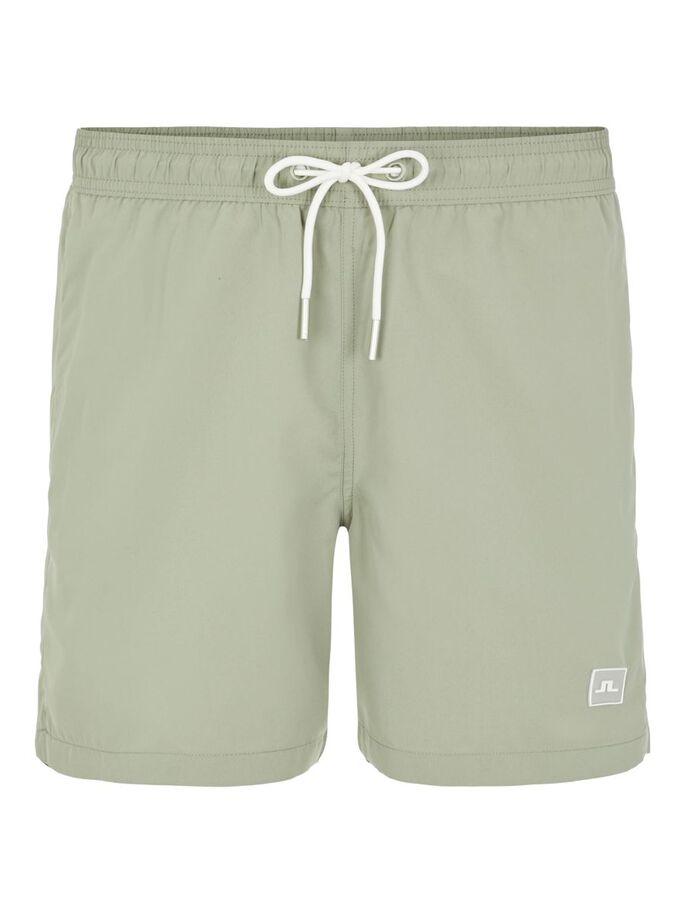 J.Lindeberg Banks Solid Swim Trunks Sage