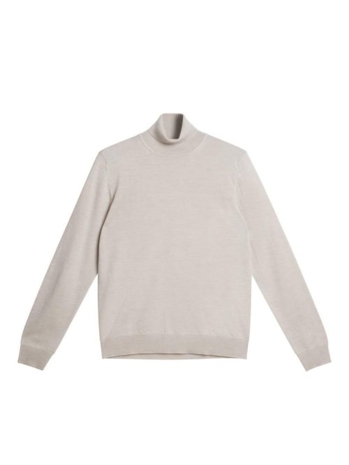 Kaden Merino Turtleneck Moonbeam Melange