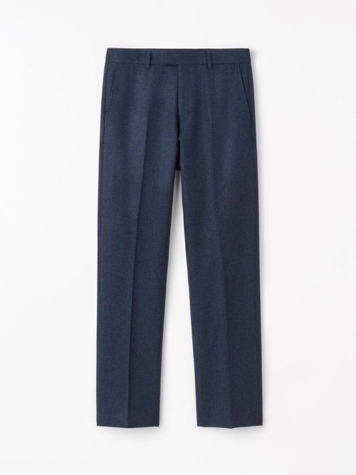 Tense Brushed Micro Wool Trousers Sea