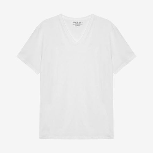 V-Neck Slim White