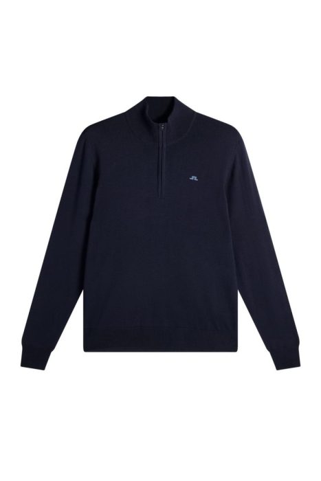 Kiyan Quarter Zip Sweater Navy