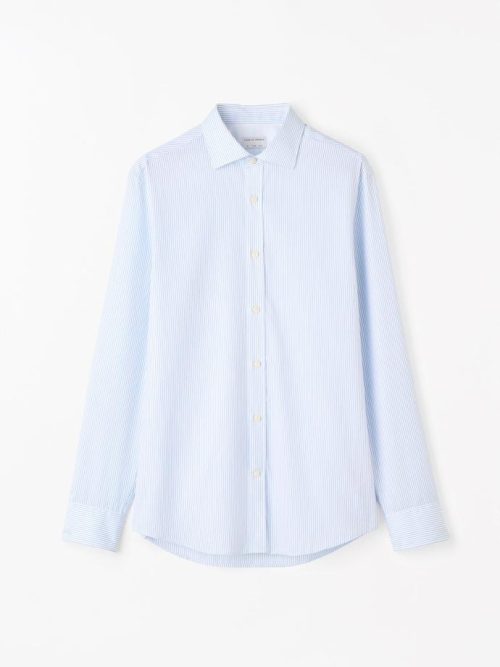Adley C Shirt Blue Stripes