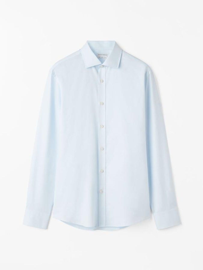 Adley C Shirt Light Blue