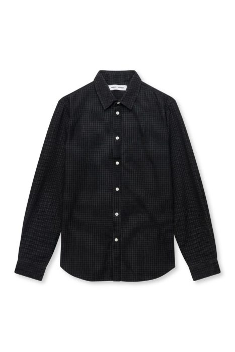 Saliam NX Shirt 10504 Black Checks