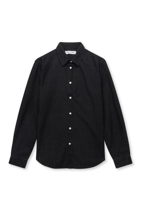 Saliam NX Shirt 10504 Black Checks