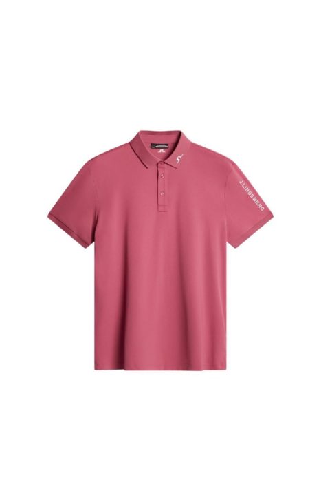 Tour Tech Polo Rose Wine