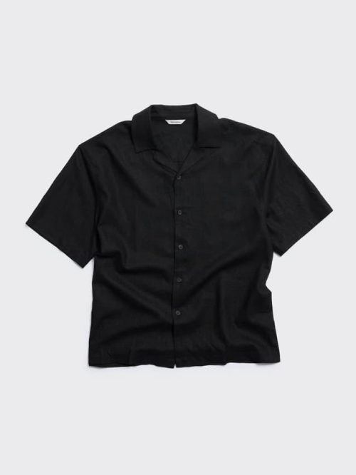 Pier Linen Shirt Black
